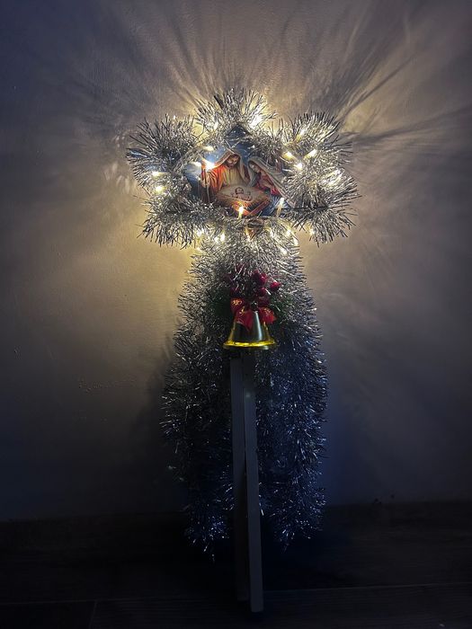 Stea pentru Colindat cu instalație led