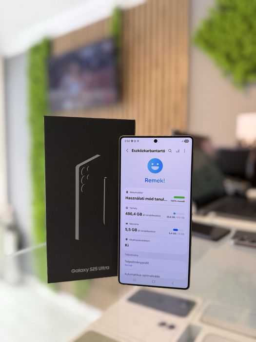 **ATS GSM**Samsung Galaxy S25 Ultra 512Gb/Baterie100%/Fact+Gar 12 luni