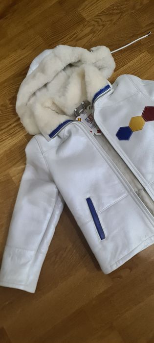 Cojocel pentru fetițe din blană  naturală