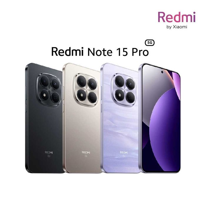 Xiaomi Redmi Note 15 Pro 5G 256GB 8RAM Black / Blue / Titanium
