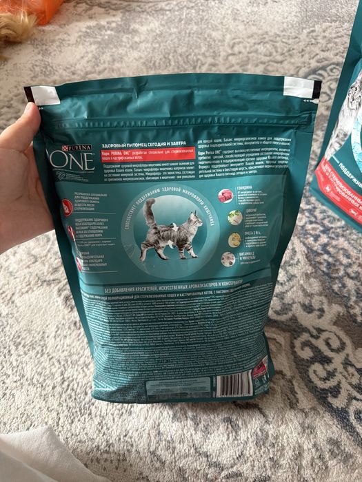 Продам кошячий корм 750 грамм,