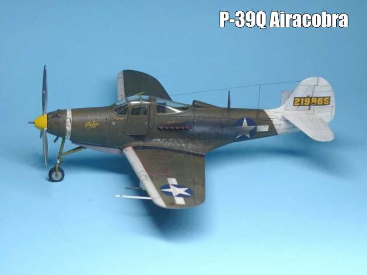 сборная модель самолёта Bell P-39 Airacobra 1/72 супер турбо!