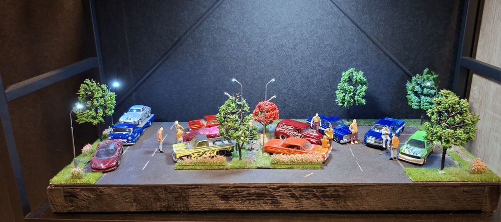 Diorama Hot Wheels 1/64