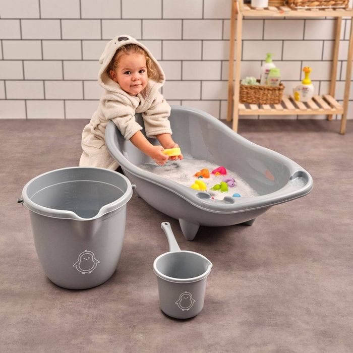 Набор для купания детская ванночка из 5 предметов