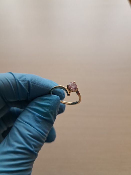 Vand inel aur 14 karate