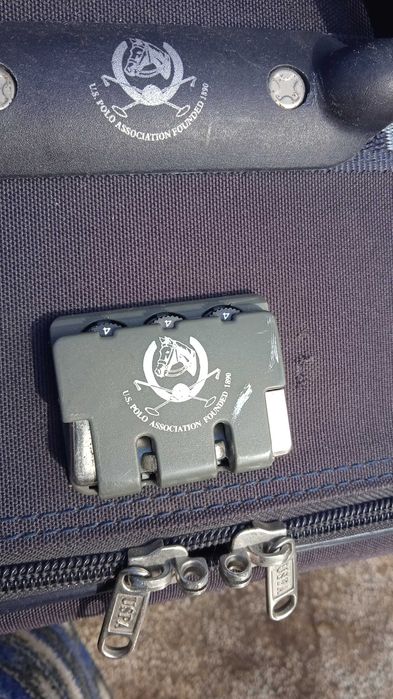 Уникален голям куфар U.S. Polo Assn.