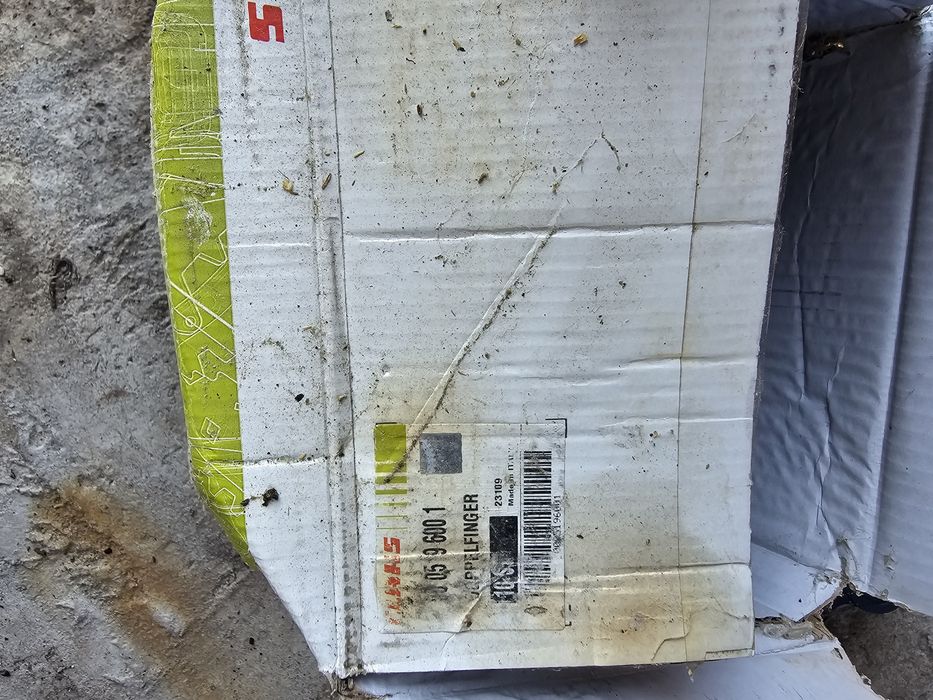 Пальцы сдвоенные на комбаин клаас