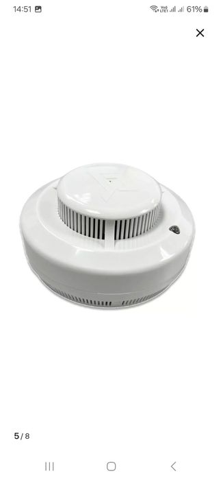 Датчик дыма с сиреной новый