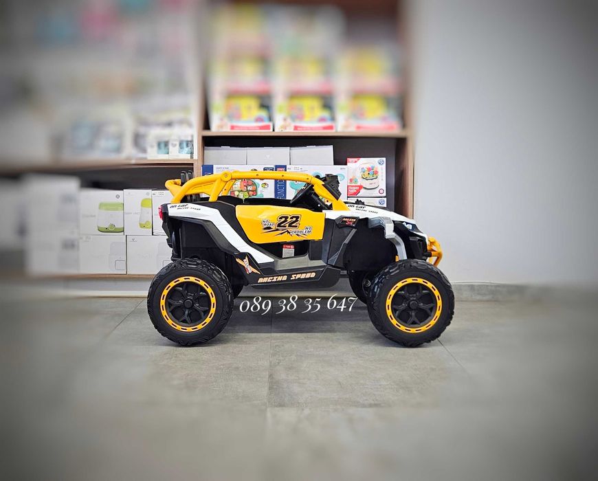 ТОП ЦЕНА!НОВО!Акумулаторен джип ARIZONA с 24V батерия,EVA гуми,4x4,USB