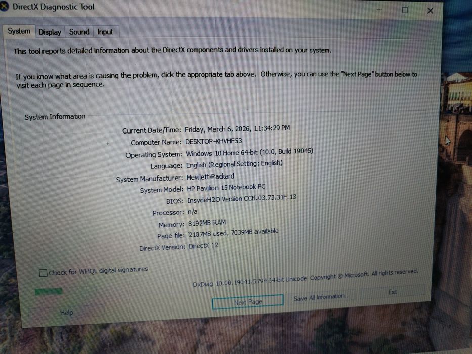 Vand laptop de gaming HP video dedicat 3g