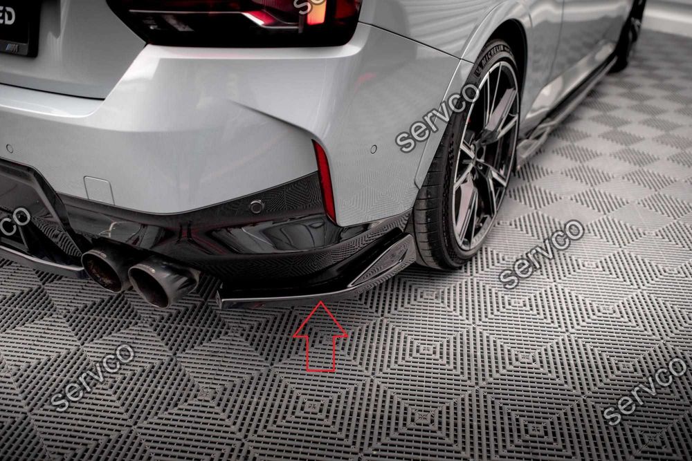 Pachet Set Splitter Exterior Lip Prelungiri Body kit tuning Bmw Seria 2 M240i G42 2021- v16 - Maxton Design