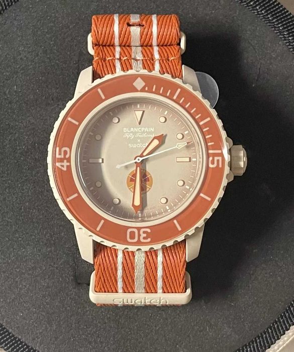 Blancpain x Swatch Scuba FIfty Phantoms мъжки часовник