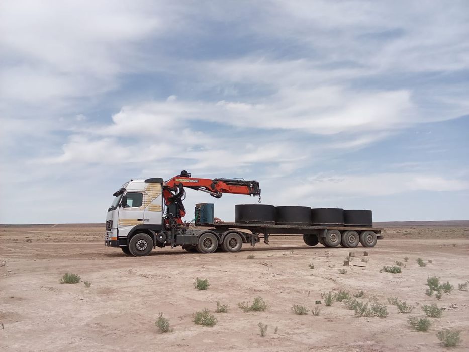 Манипулятор Шаланда контейнер 40 тонн