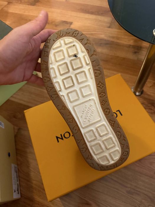 Louis Vuitton tilted sneakers