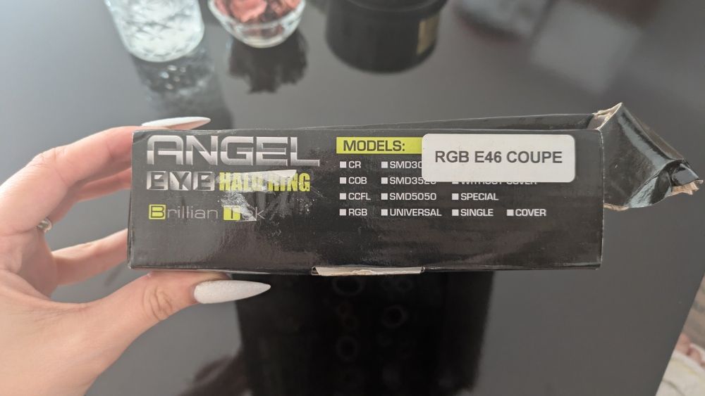 Angel Eyes Led RGB - BMW E46 Coupe - kit complet nou