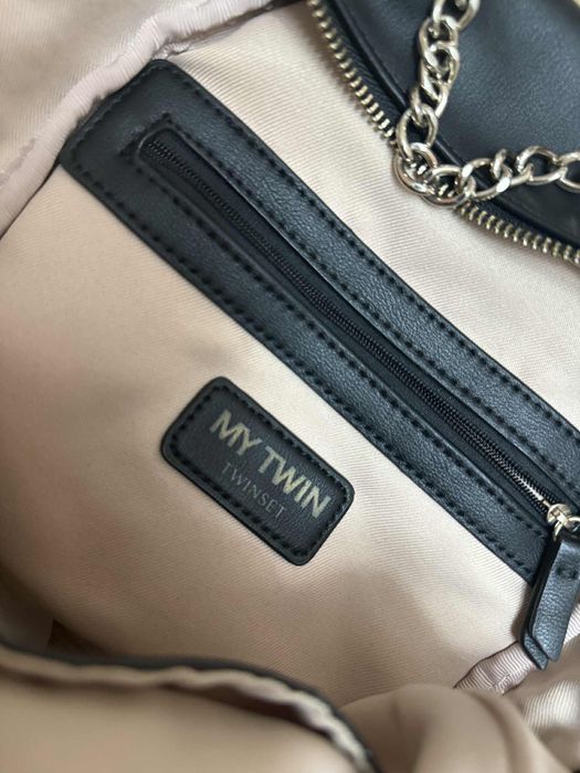 Дамска кожена раница Twin-Set 100% оригинал