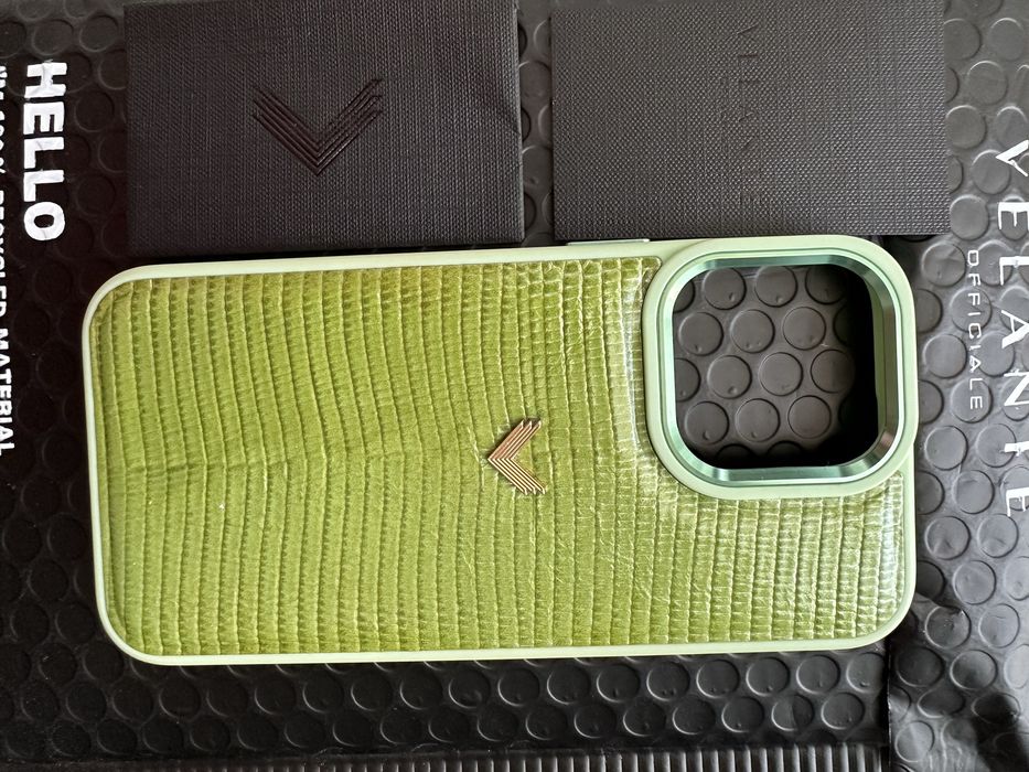 Husa piele de vitel Velante Iphone 14 Pro Max