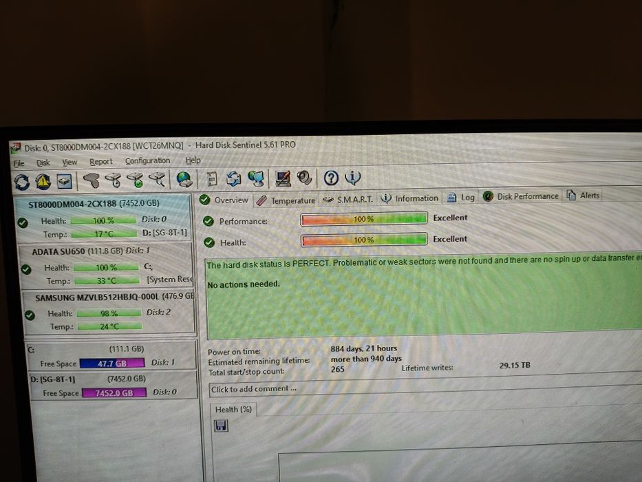 Vând HDD Seagate Barracuda 8Tb Transport gratuit