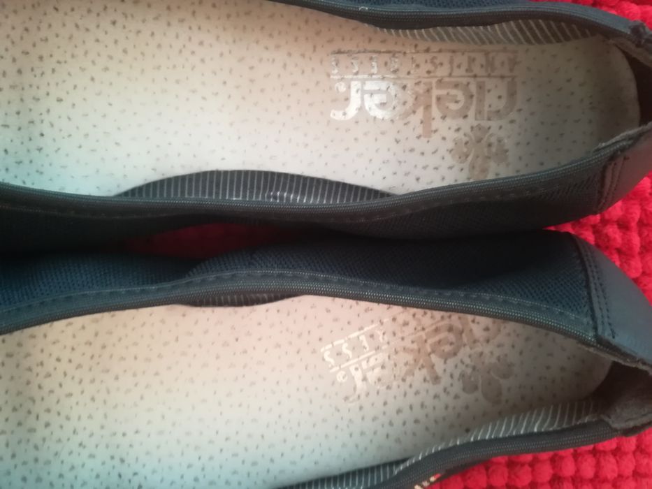 Balerini noi piele nr 40 dama Rieker