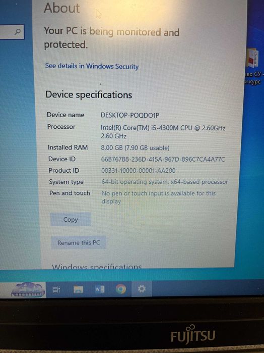 Fujitsu Lifebook E734, 13.3", i5-4300M, 8GB RAM, 180 GB SSD, Камера