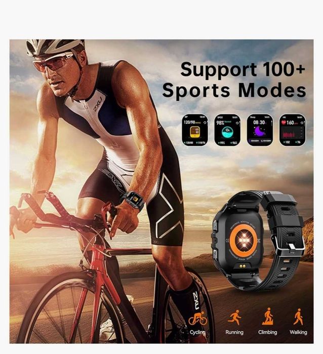 OUKITEL BT20 Military Smart Watch AMOLED