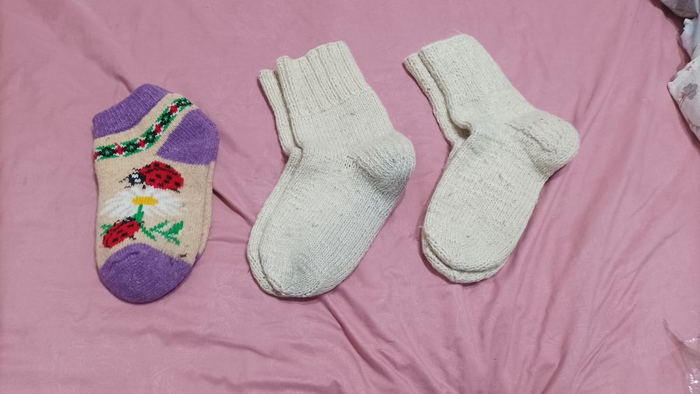 Носки шерстяные теплые