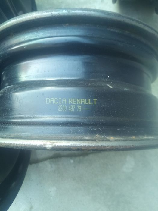 Метални джанти 15-ки за Рено и Дачия!