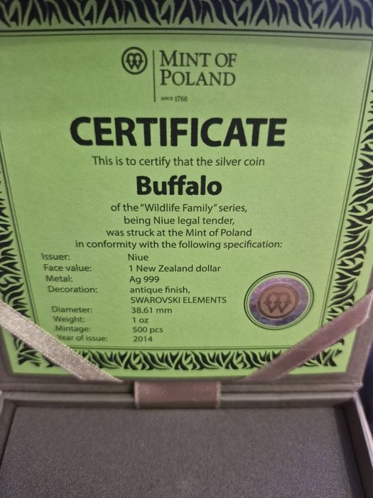 Монета Серебро .