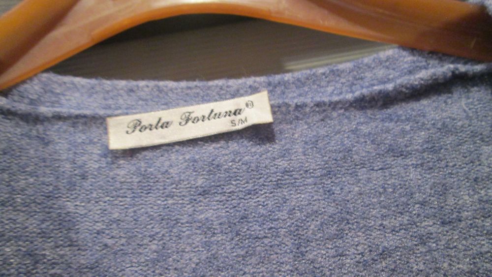 cardigan albastrui cu buzunare S/M