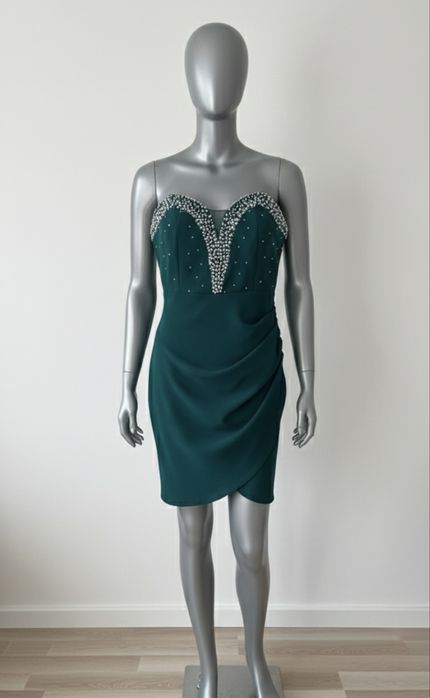 Rochie eleganta verde