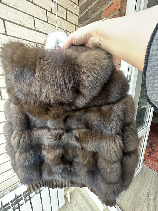 Шуба из баргузинского соболя