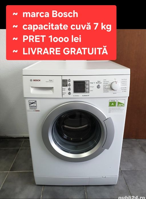 Masini de spalat rufe Import Germania.  W 1