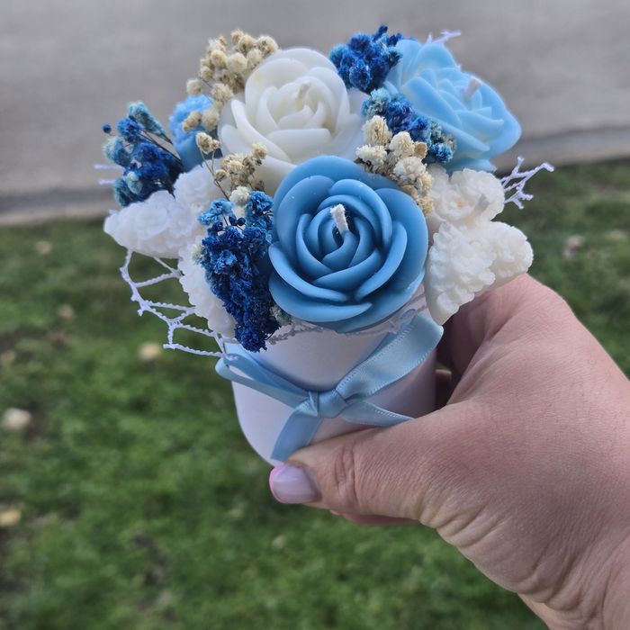 Ароматни соеви свещи/букети/подаръчета за всеки повод!