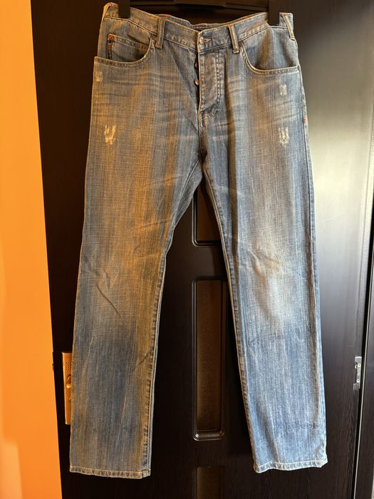 Vand blugi de baieti Armani clasici originali in stare buna