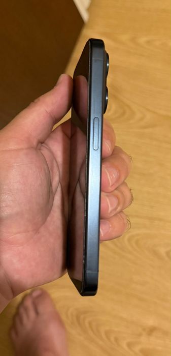 Telefon mobil Apple iPhone 15 Pro, 256 GB, Blue Titanium, Neverlocked