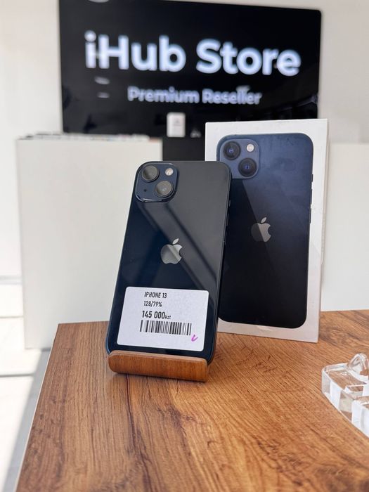 Айфон13•128гб/79%қара