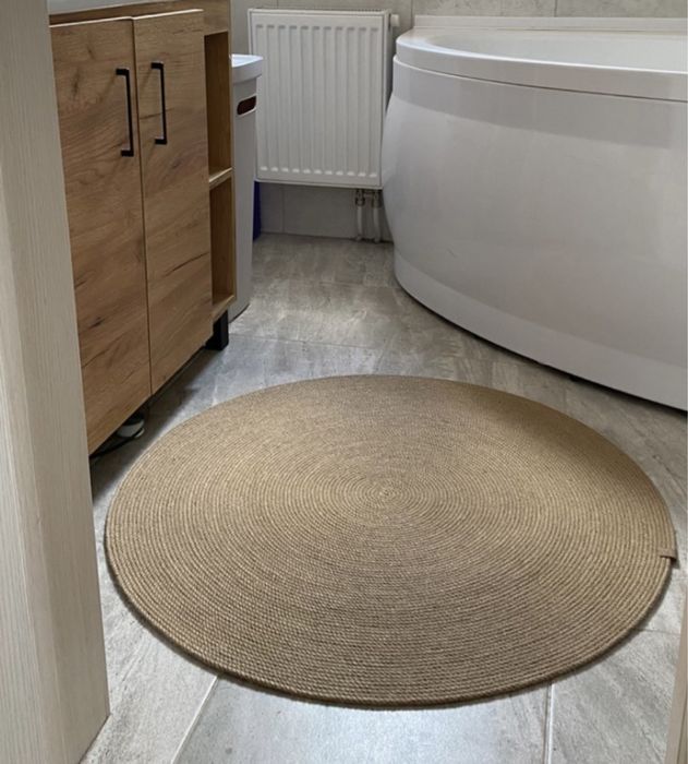 Ковер коврик солома джут