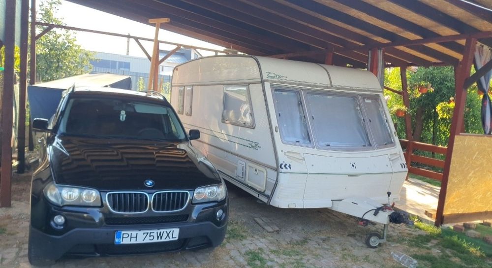 Vând rulotă și bmw x3 M47 160000km