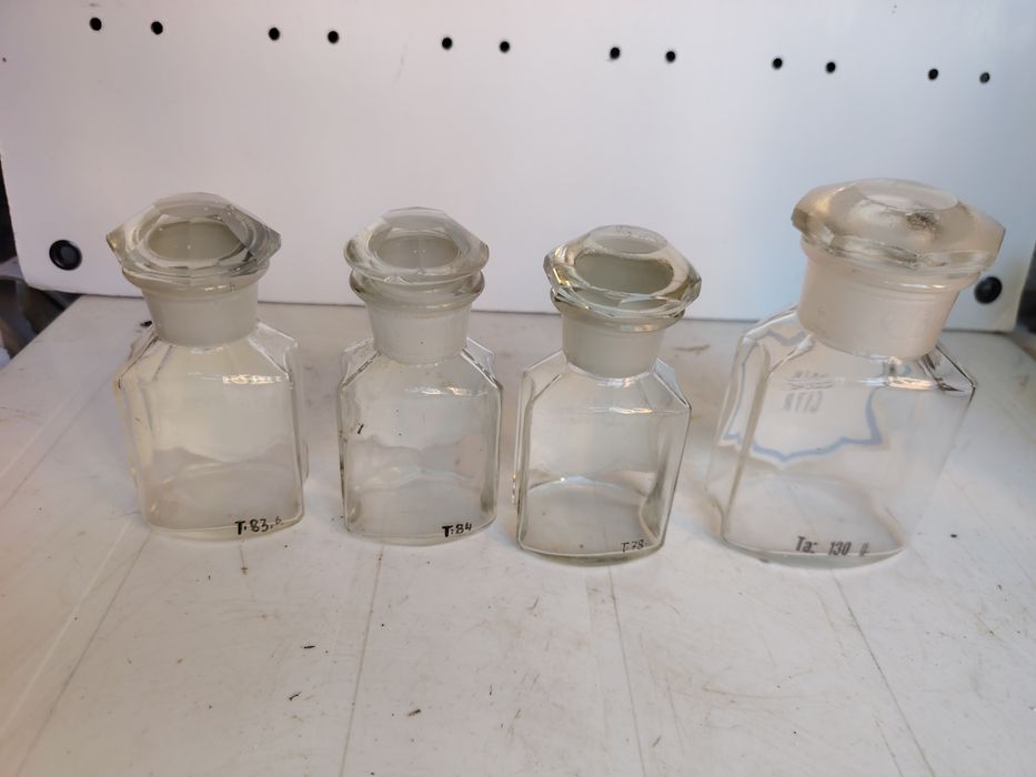Sticle farmacie albe