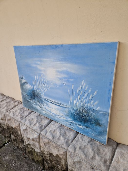 Кирил Жостов- Превъзходна картина масло върху платно