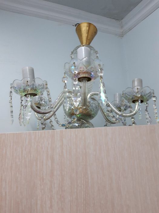 Люстра хрустальная Югославия