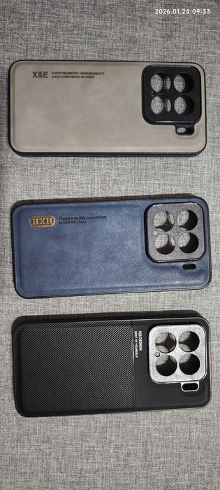 Кейс Xiaomi 15  -  3 бр.  12 €