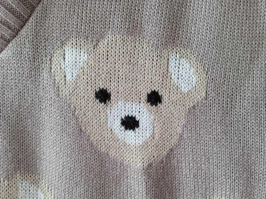 Жилетка с мишками для девочки девушки