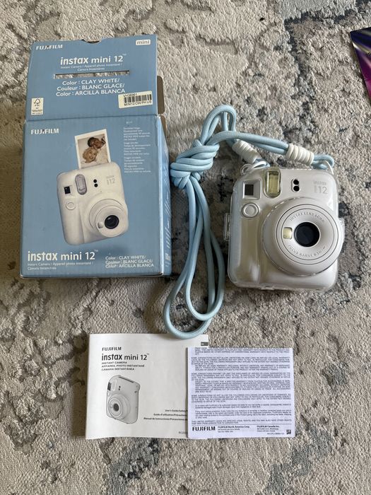 instax mini 12 с катриджами !!!