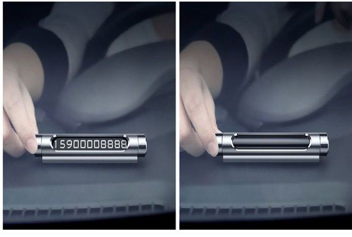 Парковочная карта – автовизитка Baseus All Metal Temporary Parkingcard