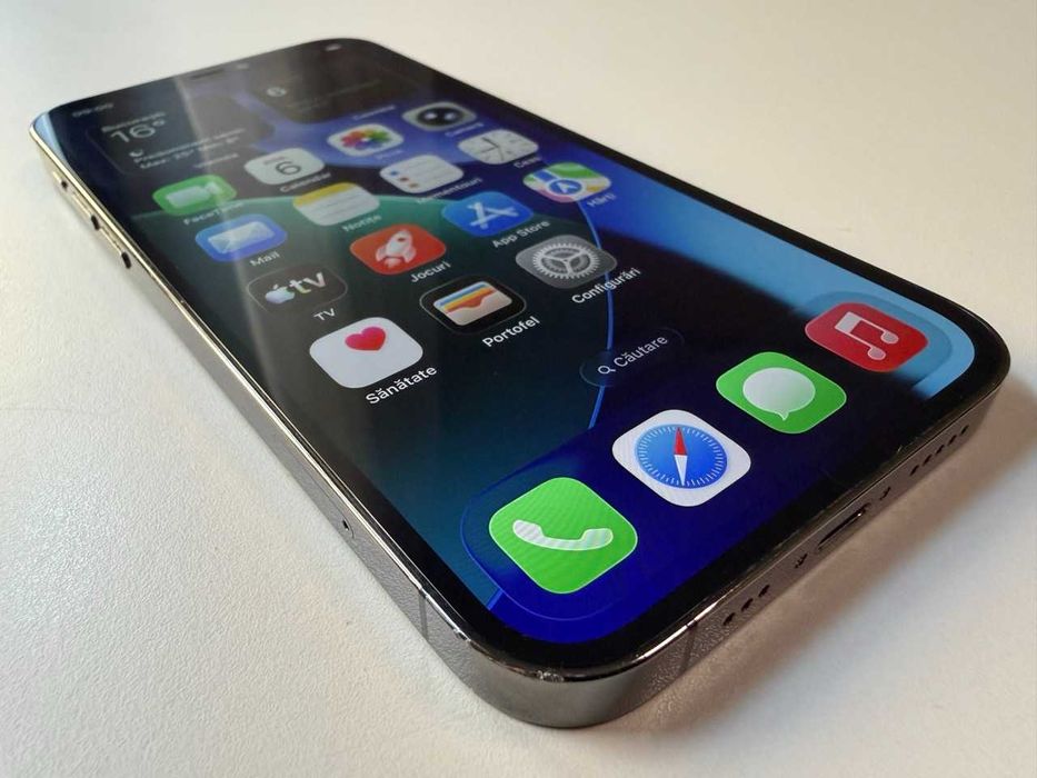  Apple / iPhone 12 Pro 128 Gb / Graphite / 100% Acumulatorul