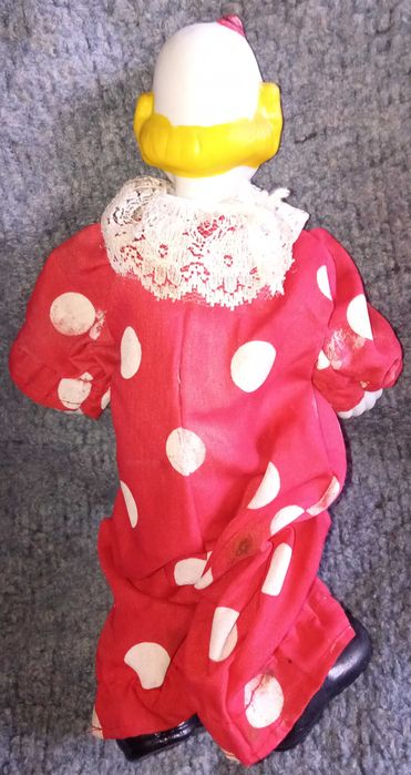 Играчка клоун с порцеланова глава