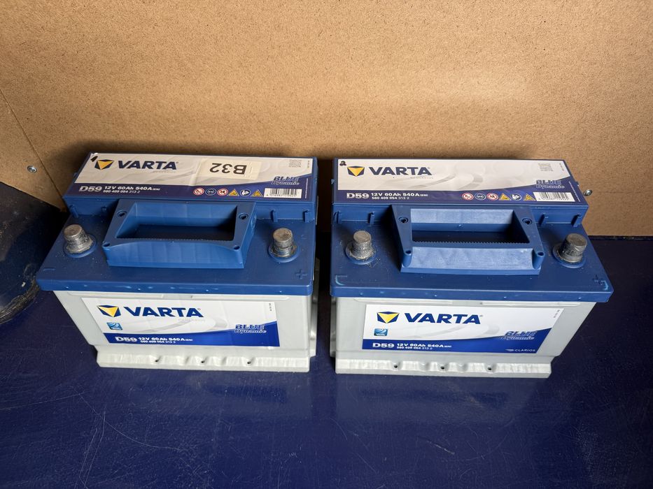 Акумулатор VARTA 60 Ah - 2 броя