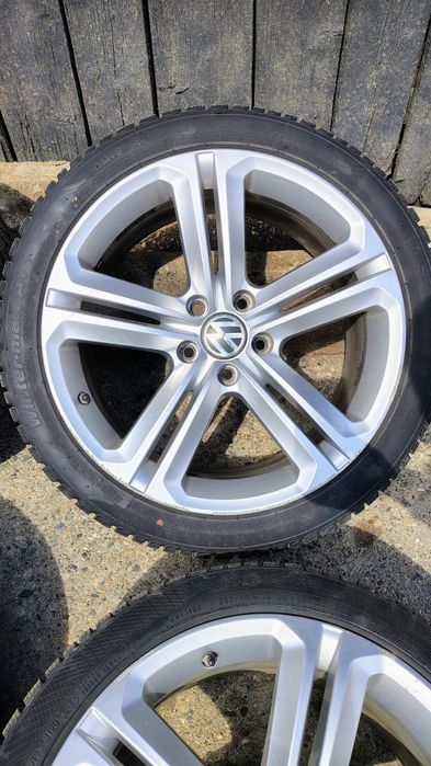 Vând/schimb jante Mallory r18 5x112 vw audi seat skoda