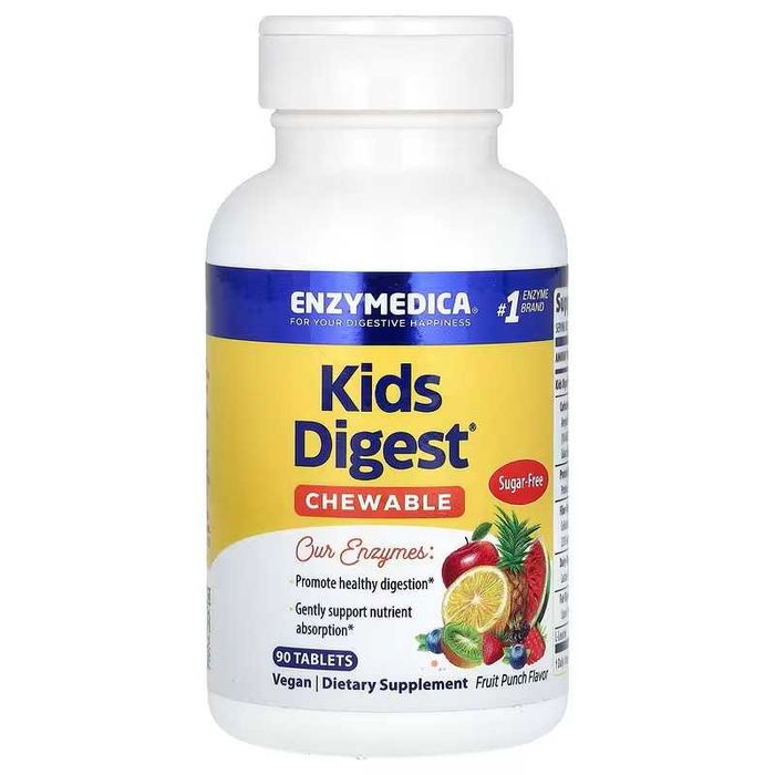 Enzymedica Kids Digest Жевательные ферменты для детей